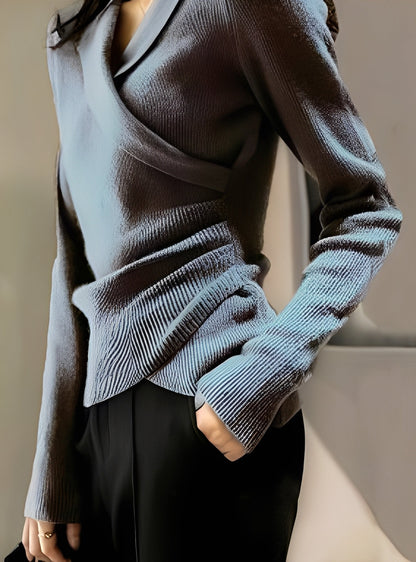 Kaelee - Klasyczny, ciepły sweter damski