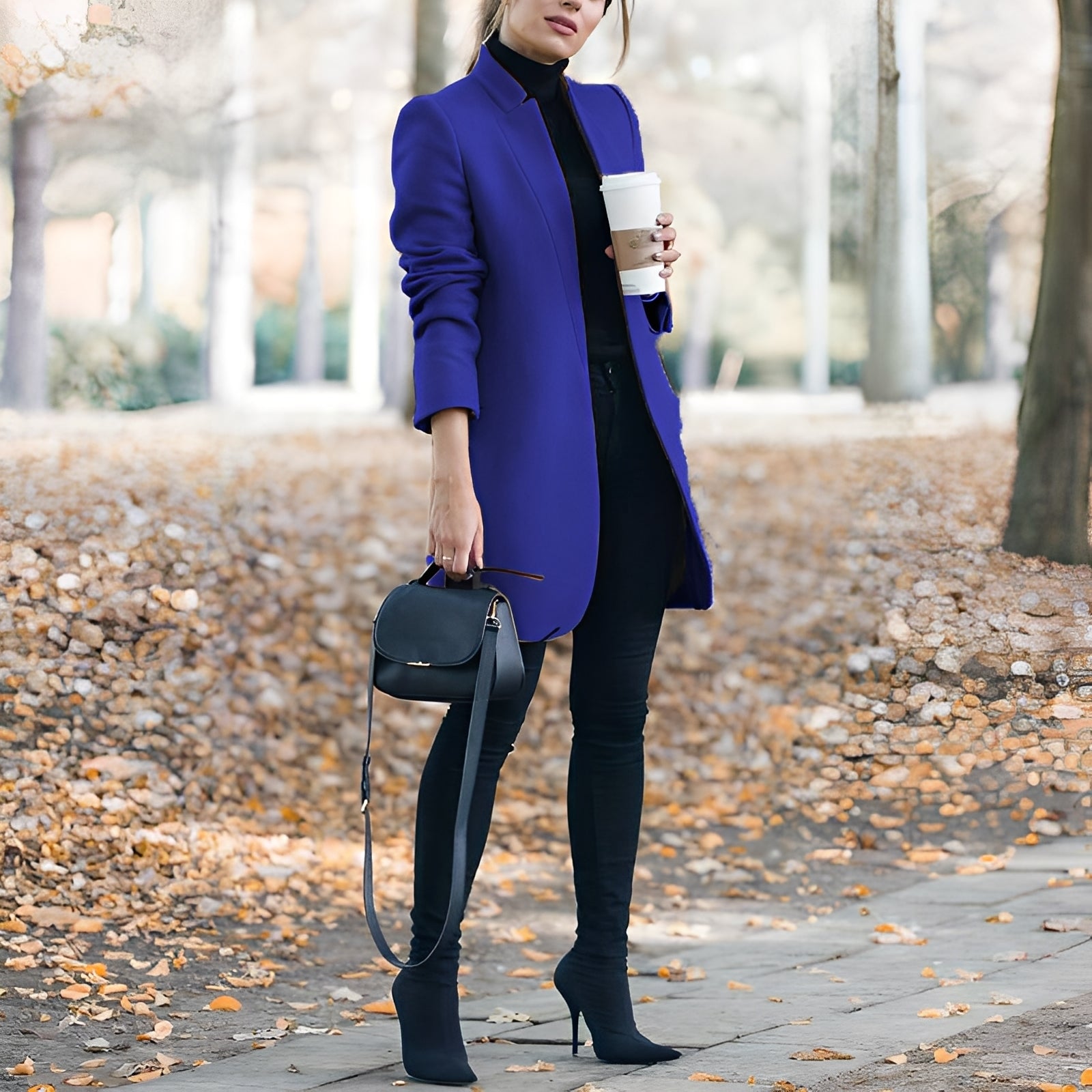 Jazmin - Wygodny blezer