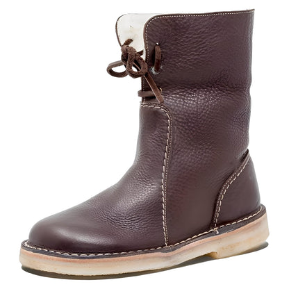 Amanda - Eleganckie Fleece-Buty dla Kobiet
