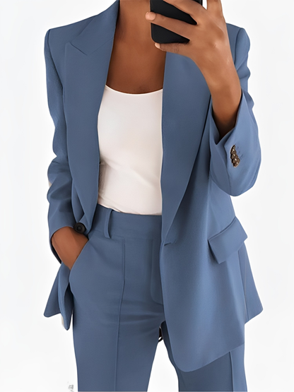 Muriel - elegancki zestaw z marynarką dla biznesowego stylu dla kobiet