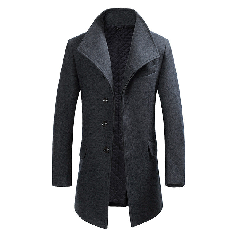 Ronnie - Stylish wool coat for men