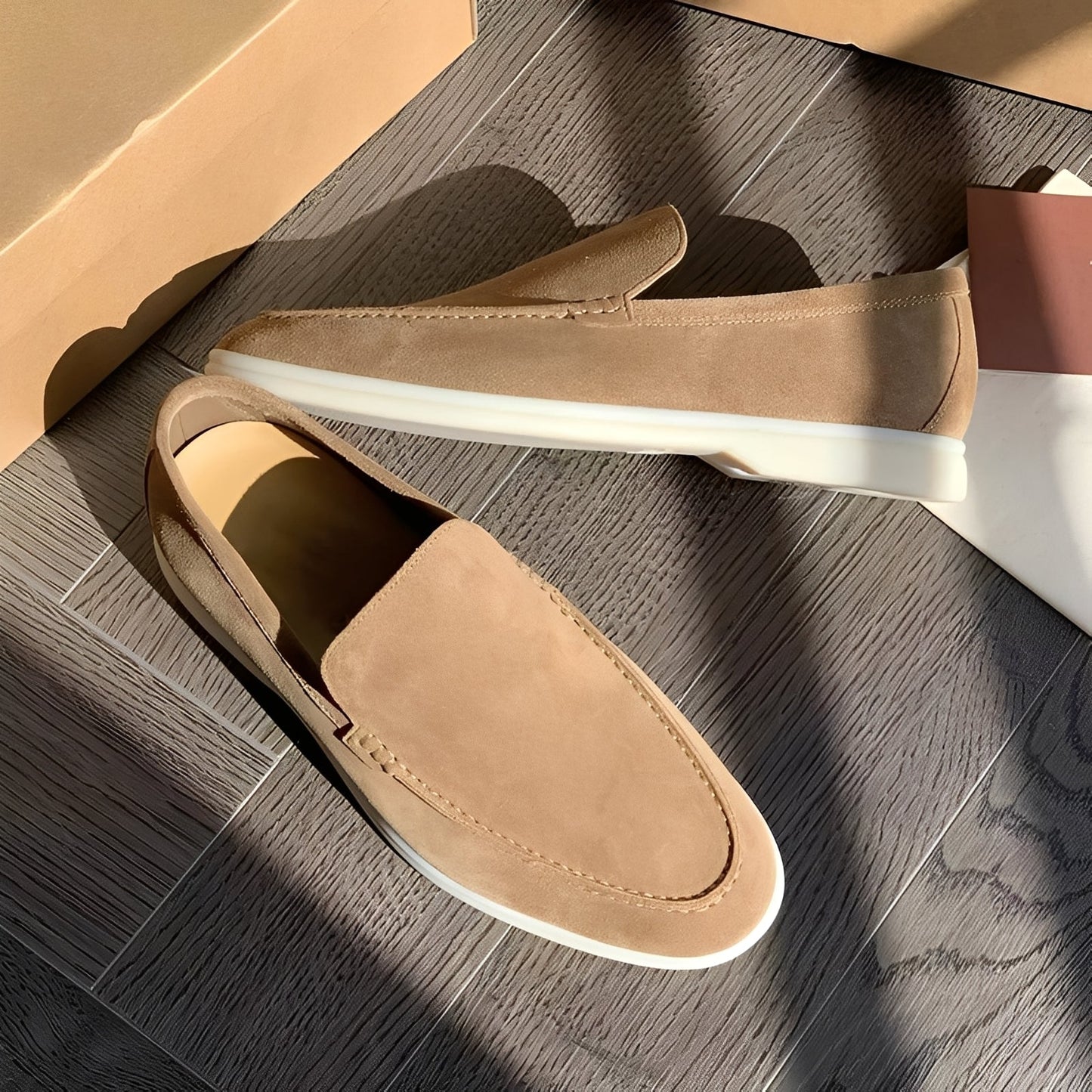 Diggory - Stylowe męskie buty płaskie