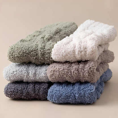 Neely - Uniwersalne skarpety z ciepłego weluru-fleece