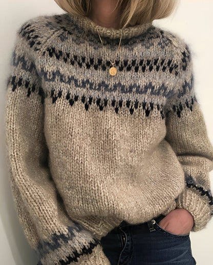 Layne - Trendy sweter golfowy dla pań
