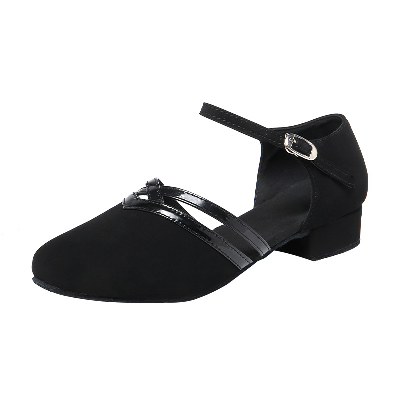 Alexandra - Eleganckie damskie buty do tańca z niskim obcasem