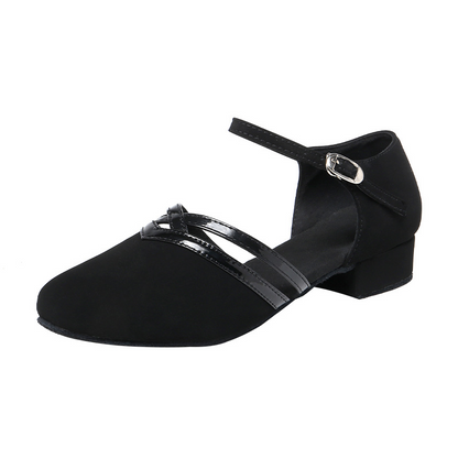 Alexandra - Eleganckie damskie buty do tańca z niskim obcasem