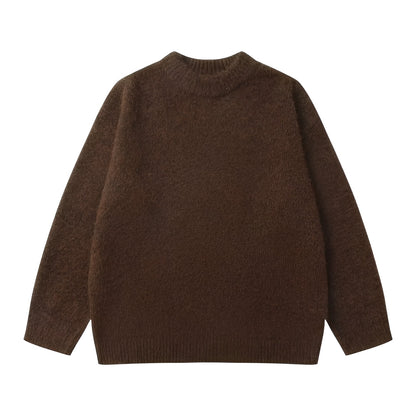 Olyvia - Luźny, prosty damski sweter