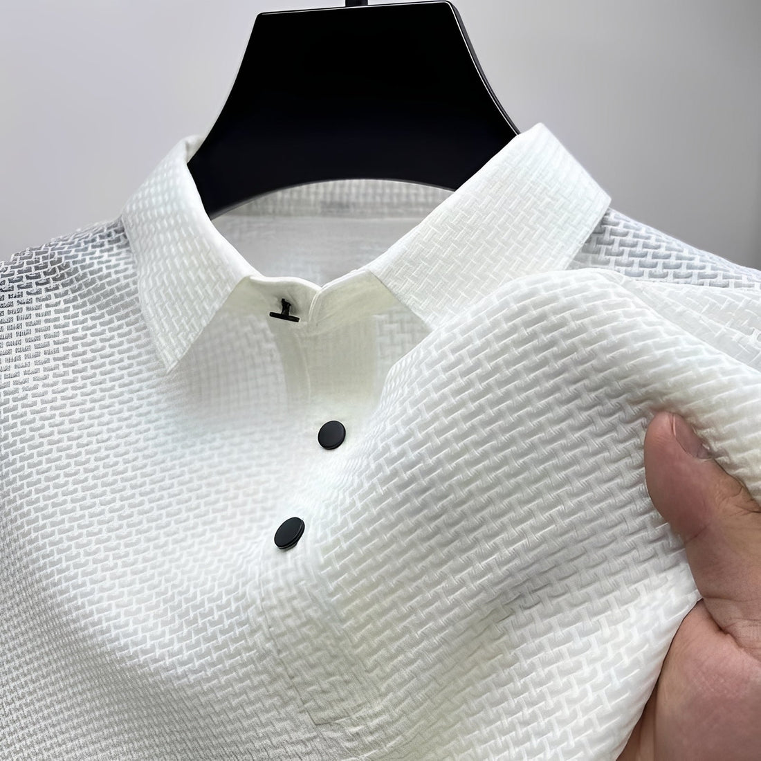 Stan - Elegancka koszulka polo z krótkim rękawem dla mężczyzn