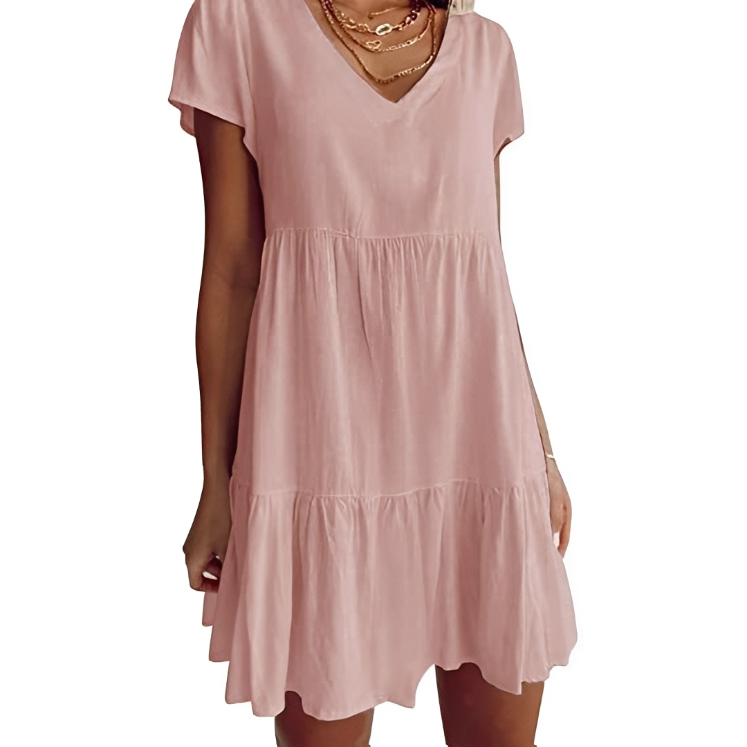 Judith - Casual Luźna Mini Sukienka