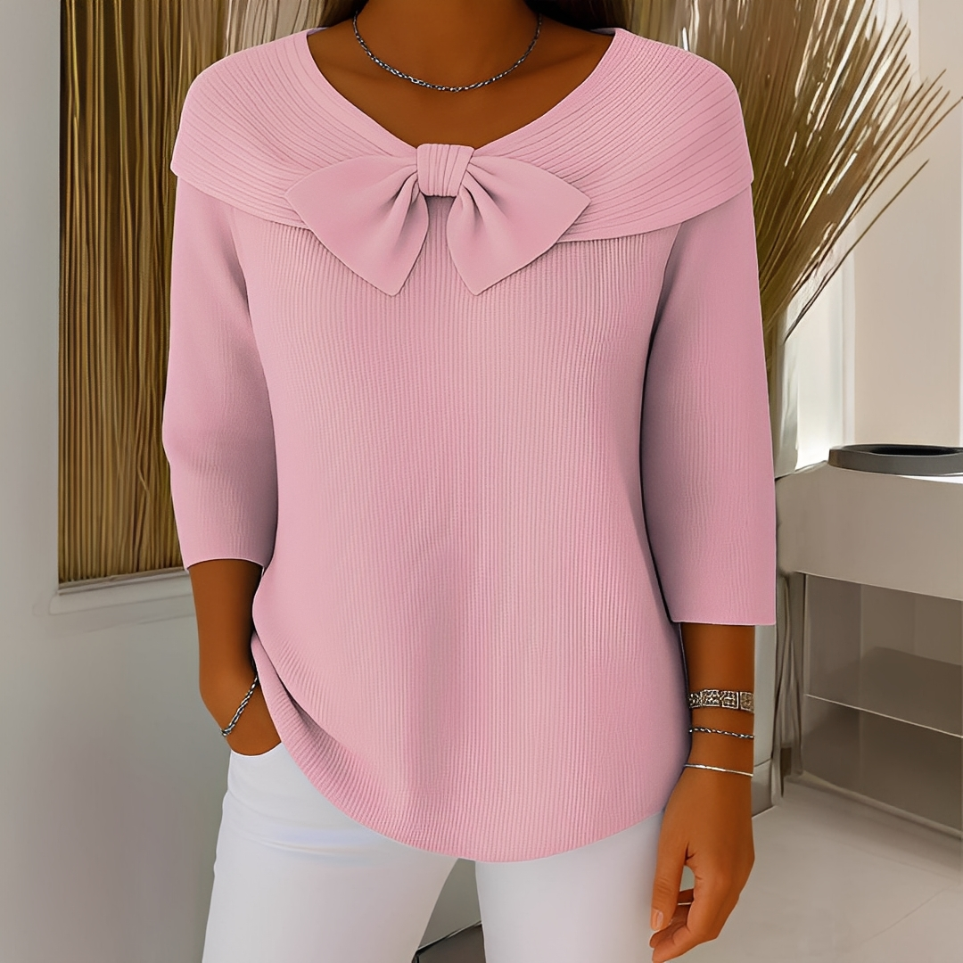 Anina - Elegancki sweter dziany dla kobiet