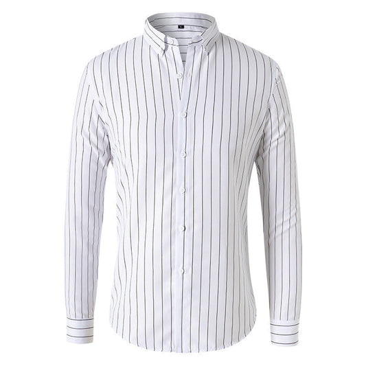 Dennis - Loose striped shirt for men