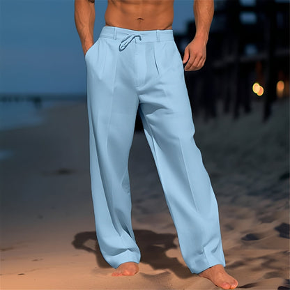 Thomas - Comfortable, wide straight trousers for men