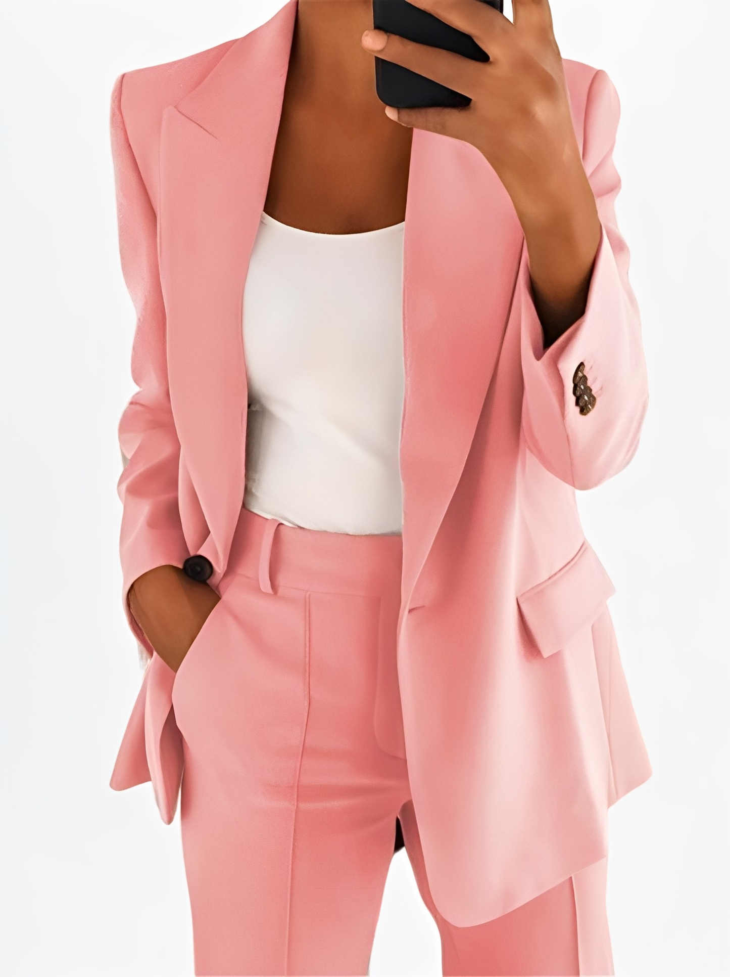 Muriel - elegancki zestaw z marynarką dla biznesowego stylu dla kobiet