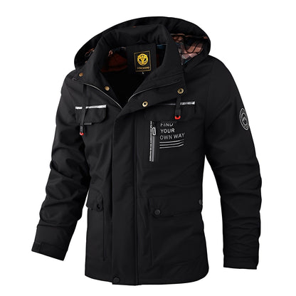 Fredrick - Wodoodporna, gruba kurtka outdoor dla mężczyzn