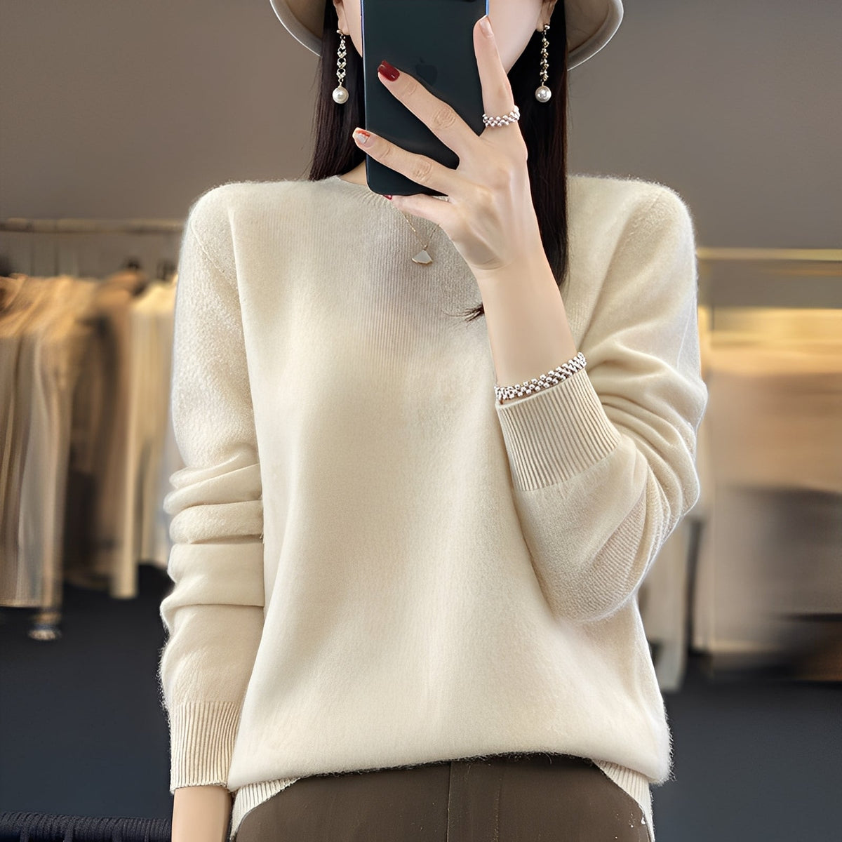 Cheyanne - Elegancki i ciepły sweter
