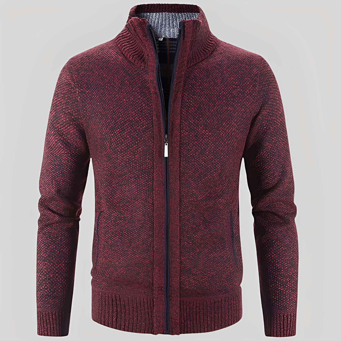 Kelvin - Łatwa męska kurtka z suwakiem