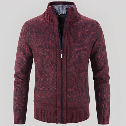 Kelvin - Łatwa męska kurtka z suwakiem