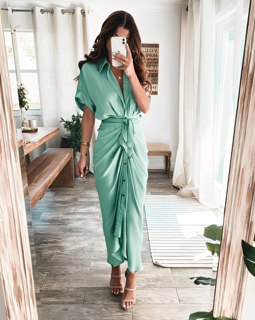 Antoinette - Elegancka długa suknia damska