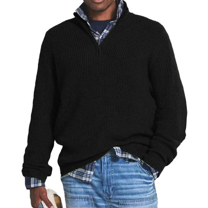 Hervey - Stylowy męski sweter z kaszmiru
