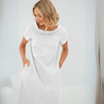Lara – Lekka letnia sukienka z lnu