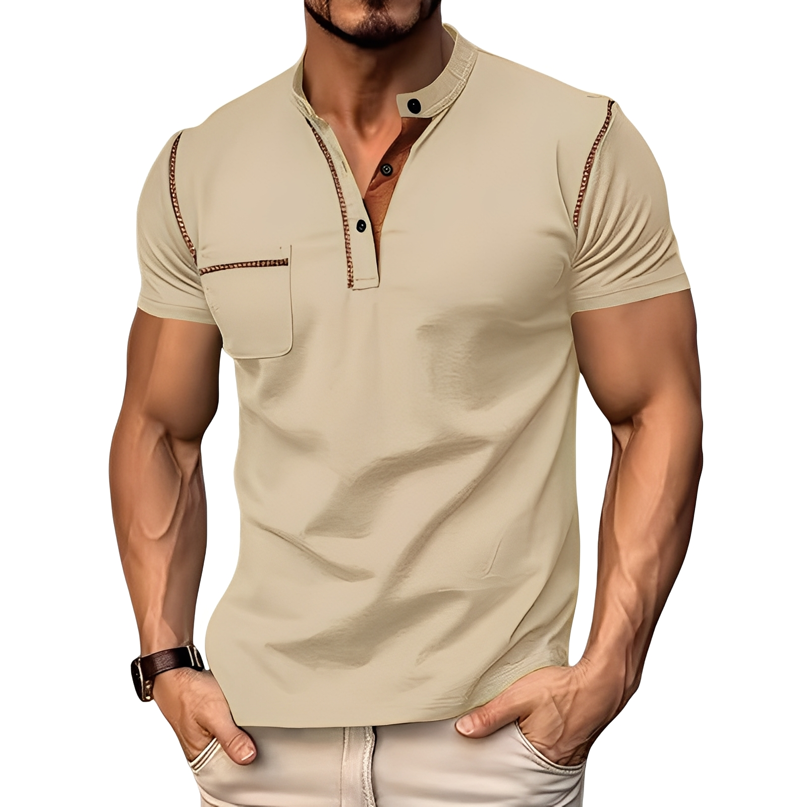 Brandon - Stylowa koszulka polo