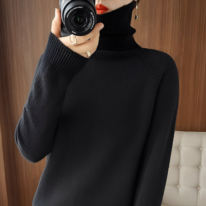 Kaycee - Stylowy damski sweter z golfem