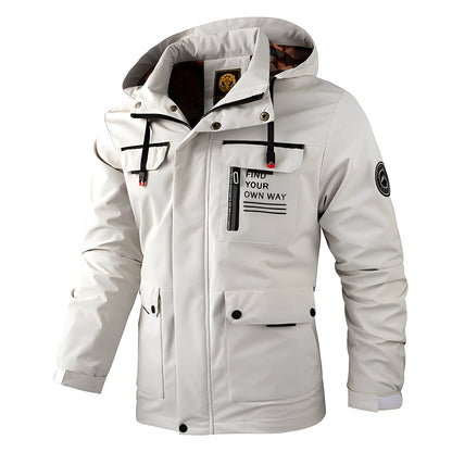 Fredrick - Wodoodporna, gruba kurtka outdoor dla mężczyzn