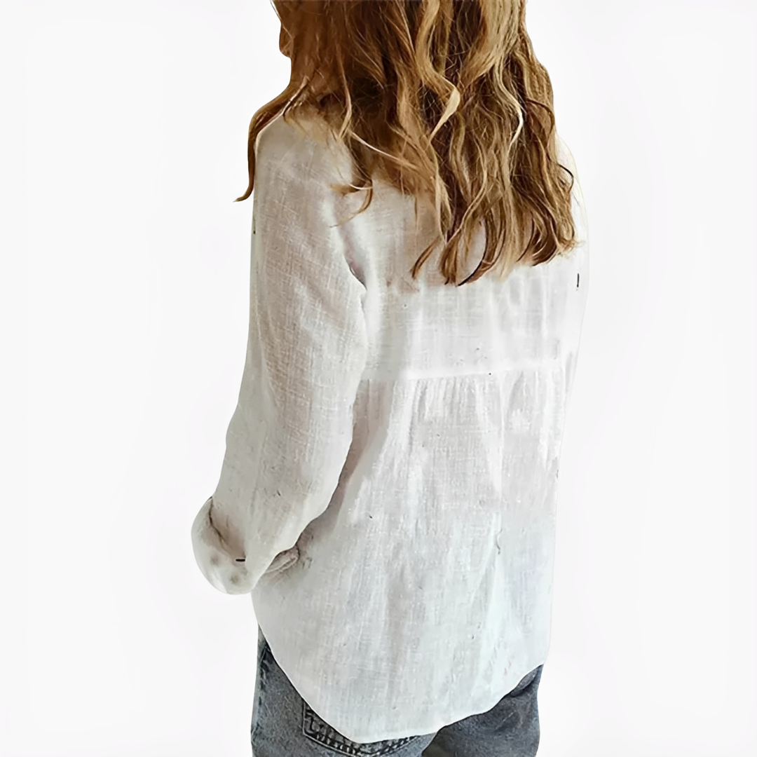 Yuna – Elegante Bluse mit lässigem Schnitt
