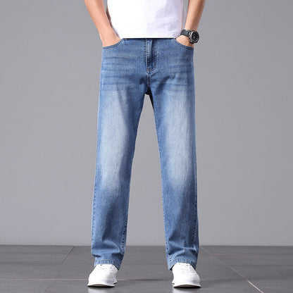 Allan - Relaxed Straight Trousers for Men
