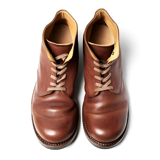 Roscoe - Klasyczne męskie buty z okrągłą cholewką