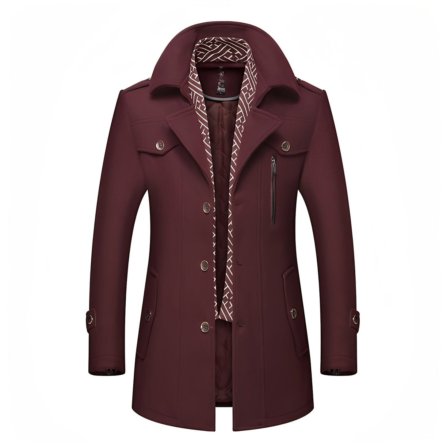 Ronny - Męski styl retro z wieloma kieszeniami