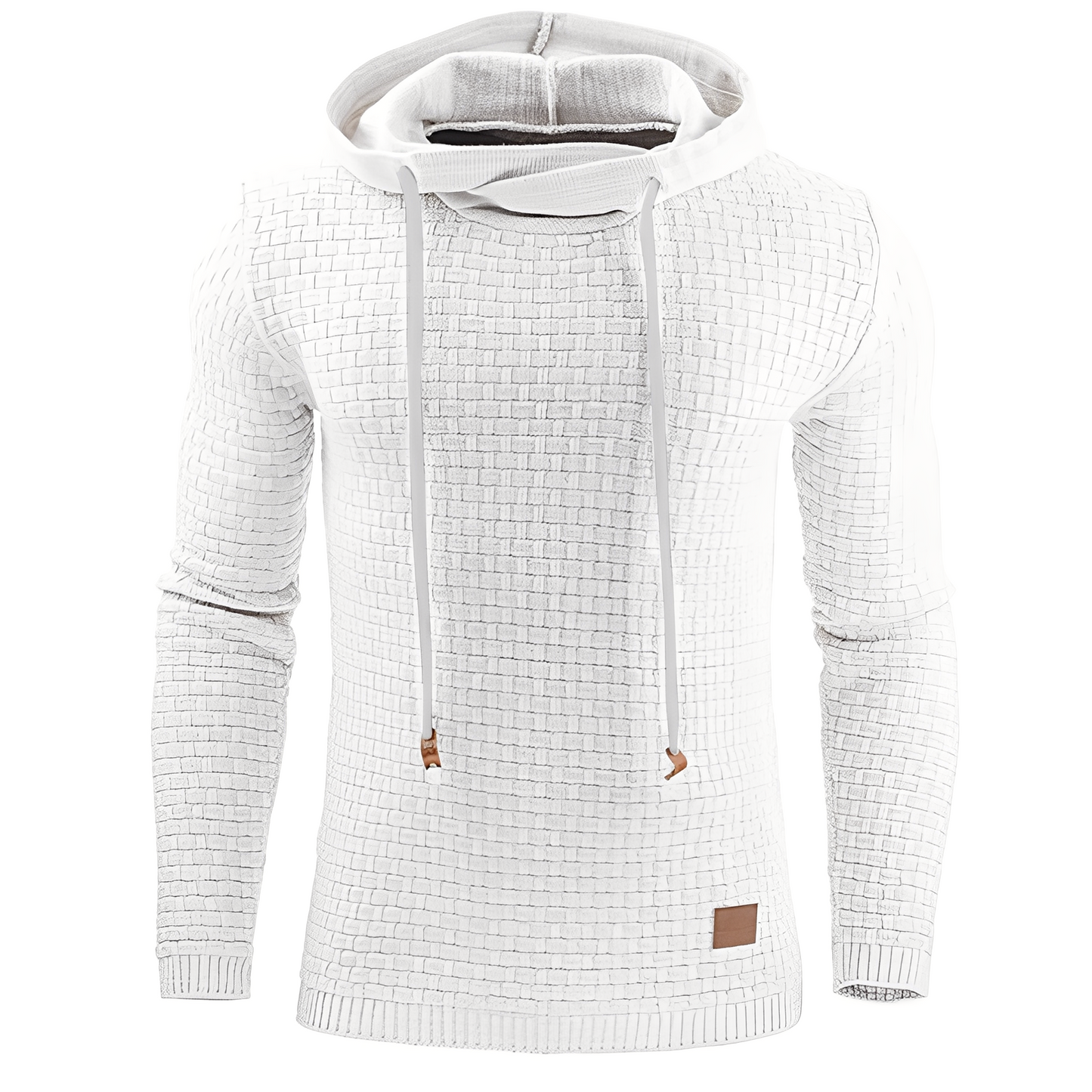 Karson - Luźna Slim-Fit Męska Bluza z Kapturem