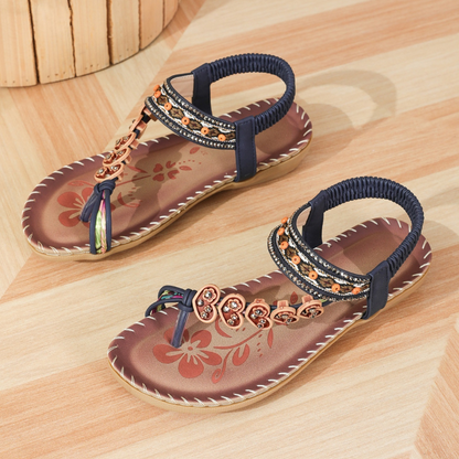 Nichole - Komfortowe damskie sandały w stylu boho