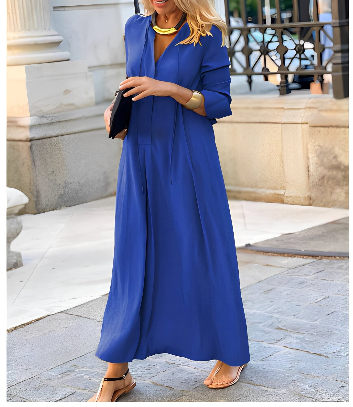 Christèle - Luźna i wygodna sukienka damska