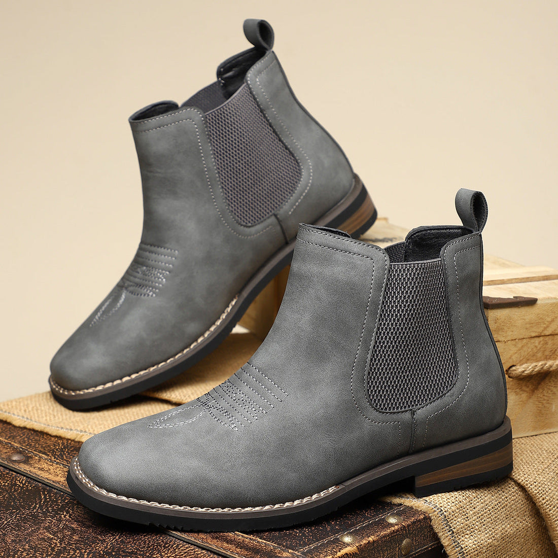 Carson - Eleganckie Buty do Połowy Łydki