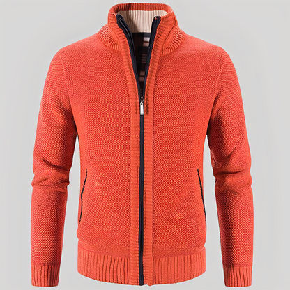 Kelvin - Łatwa męska kurtka z suwakiem