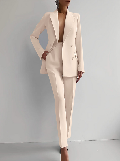 Marva - Suit with jacket and trousers for women
