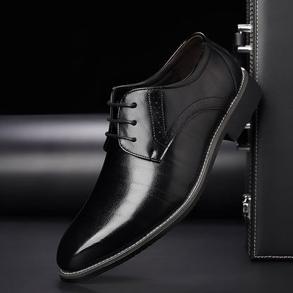 Beckham - Eleganckie Sznurowane Buty Brogu dla Mężczyzn