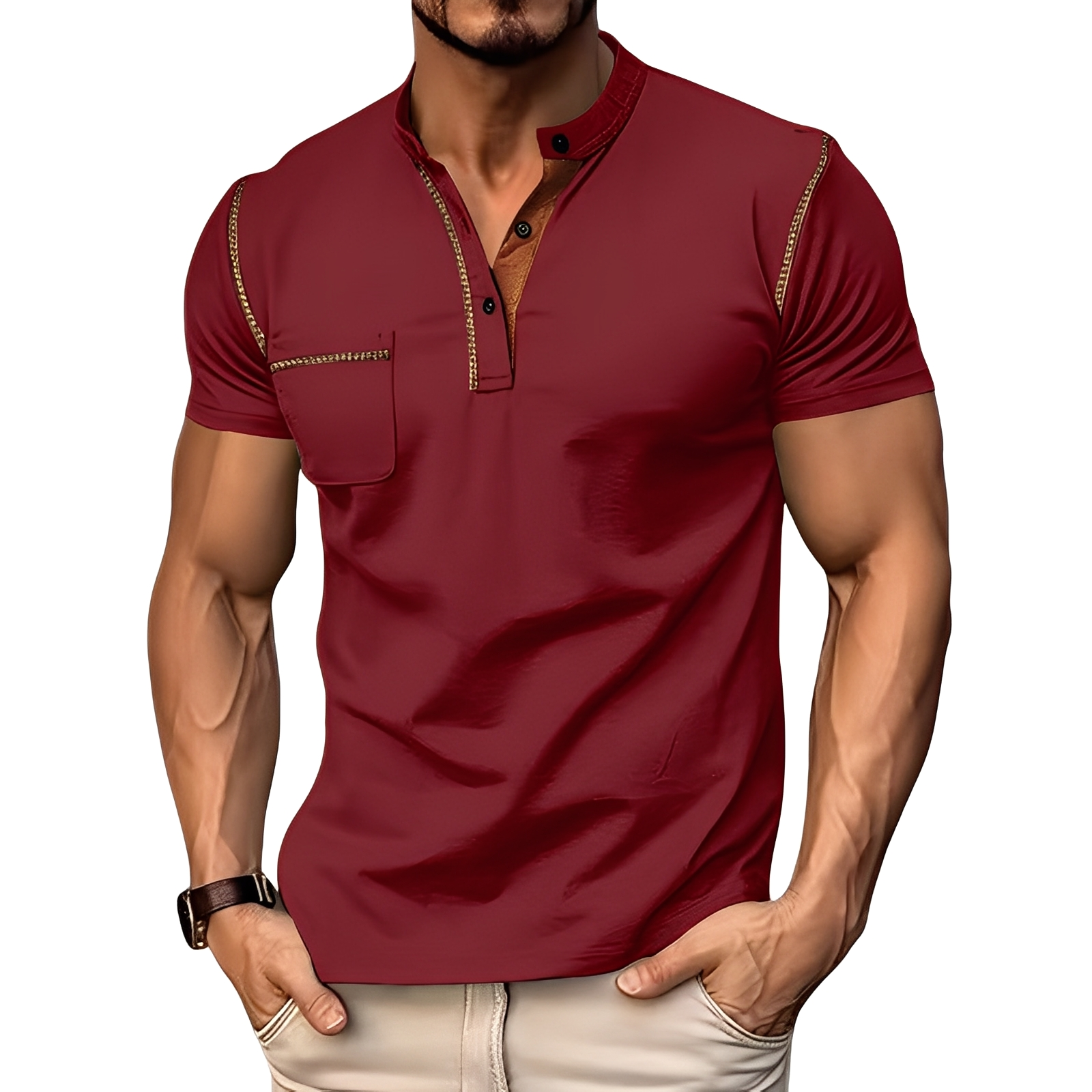 Brandon - Stylowa koszulka polo