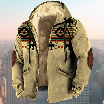 Laszlo - Bluza z kapturem w stylu vintage