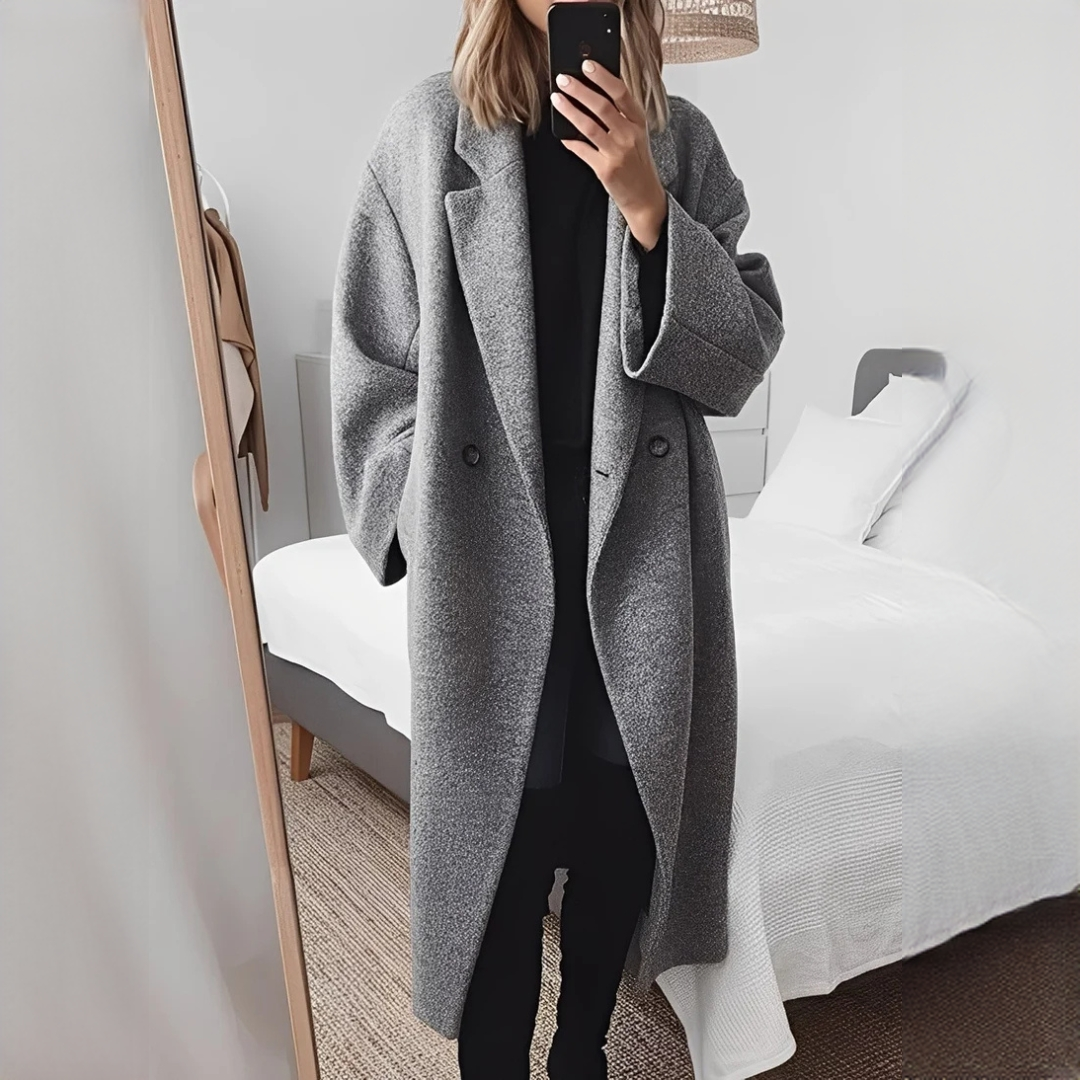 Carolane - Elegancki płaszcz oversize