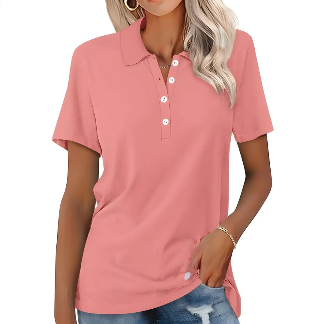 Stella - Elegancka koszulka polo dla kobiet