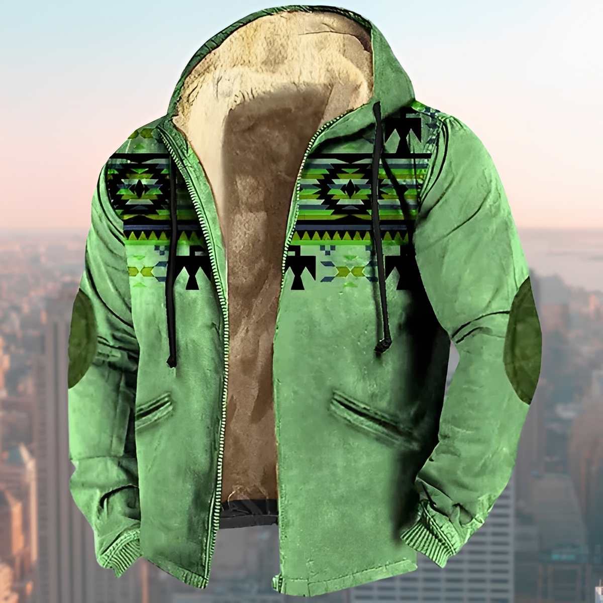 Laszlo - Bluza z kapturem w stylu vintage