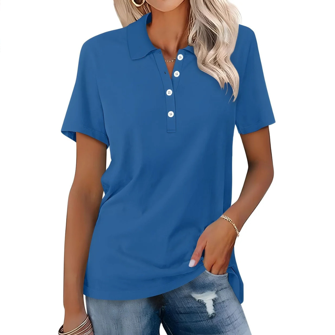 Stella - Elegancka koszulka polo dla kobiet