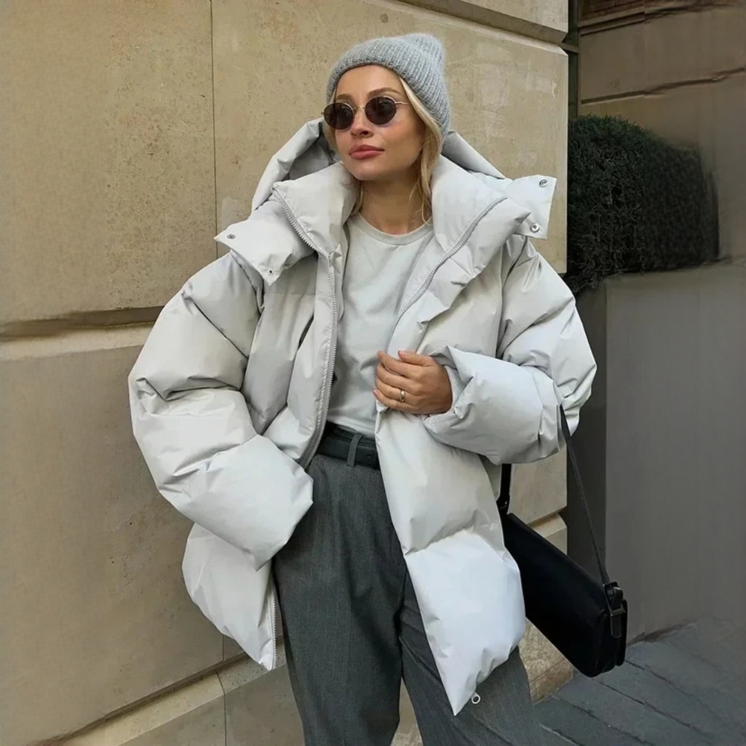 Marzia - Elegancka i ciepła oversize'owa kurtka