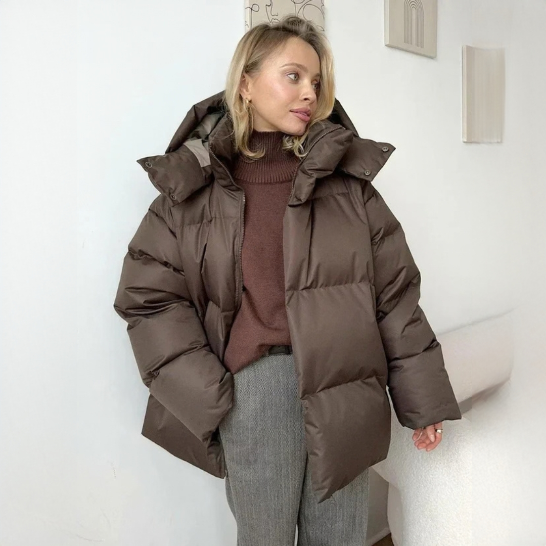 Marzia - Elegancka i ciepła oversize'owa kurtka