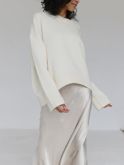 Amara – Oversize sweter „Cukrowa wata“
