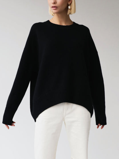 Amara – Oversize sweter „Cukrowa wata“