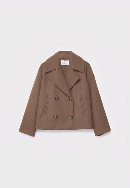 Claire – Krótka Elegancka Dwurzędowa Kurtka