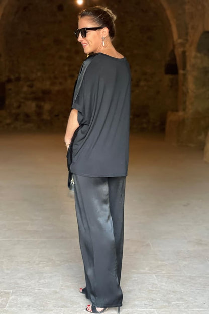 Brittany - Elegantes Satin-Set